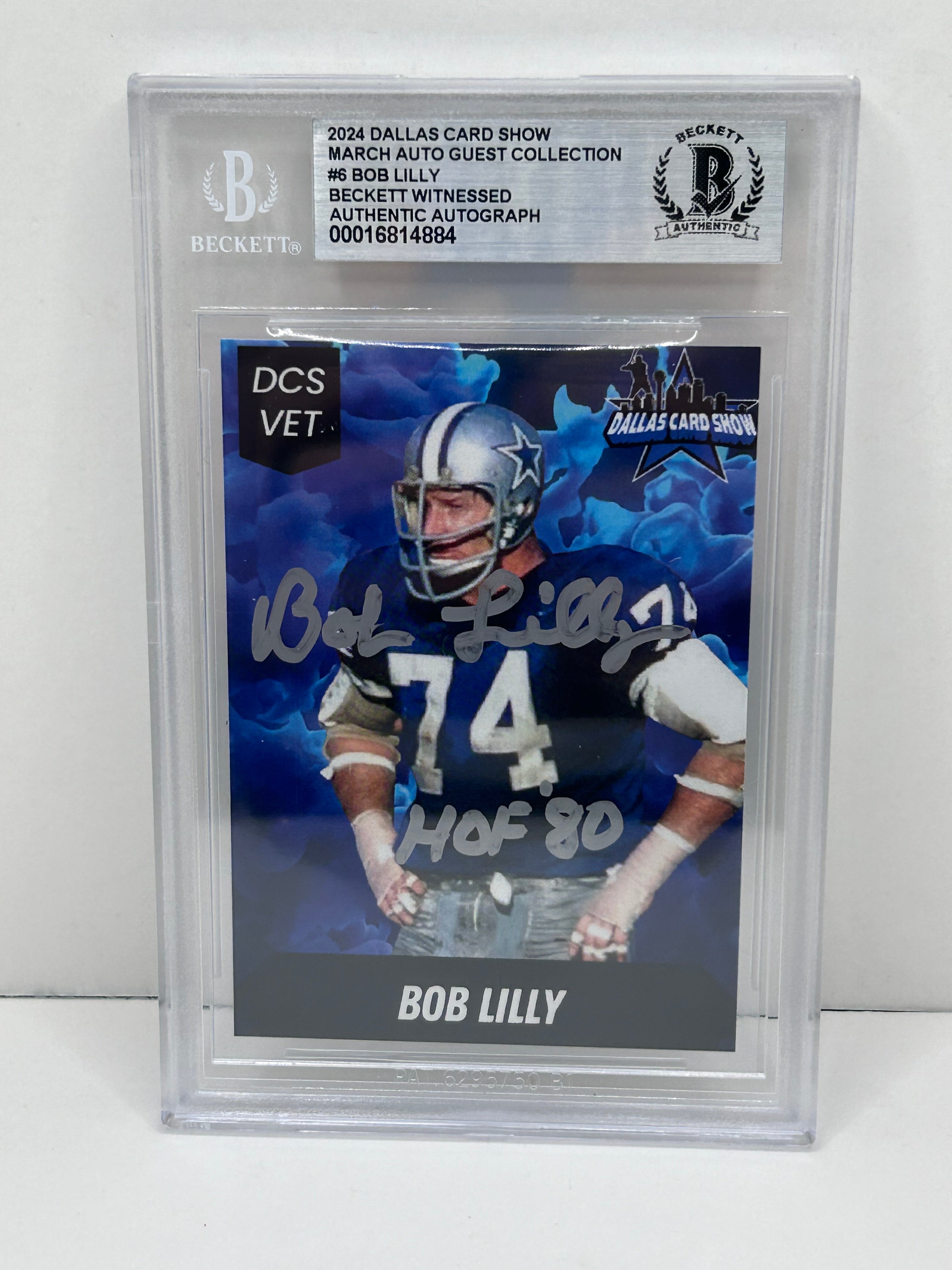 Bob Lilly 2024 autograph